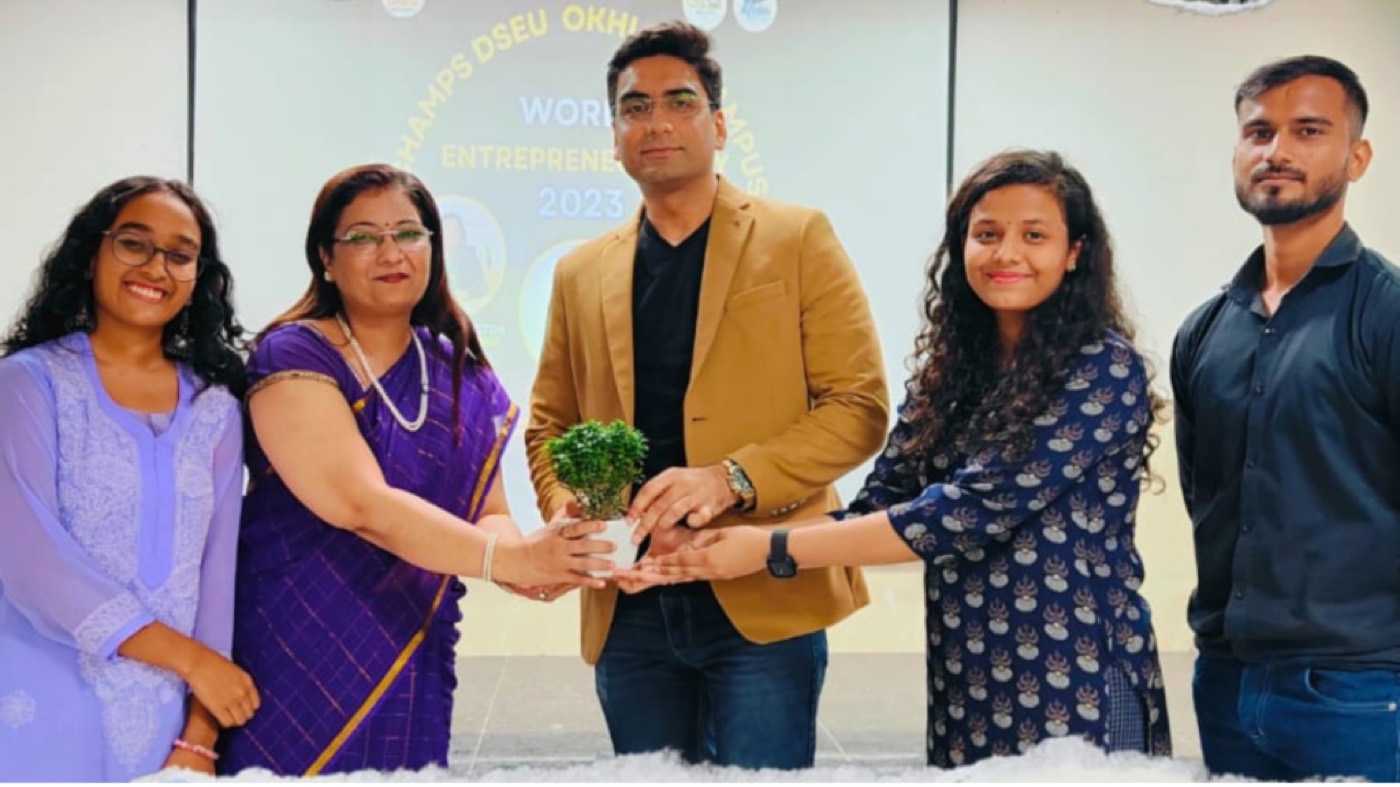 World Entrepreneurs Day 2023 at DSEU Okhla